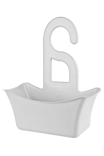 Emofom Multi-Purpose Bath Basket & Organizer & Shower Basket with Hooks