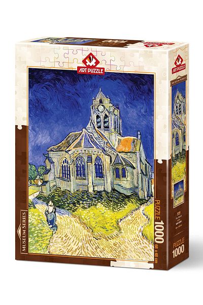 Art Puzzle Vincent Van Gogh 1000 Piece Church Puzzle