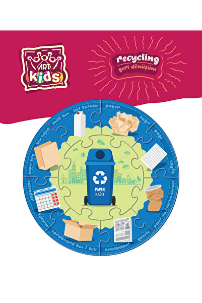 Art Puzzle Art Kids Recycling