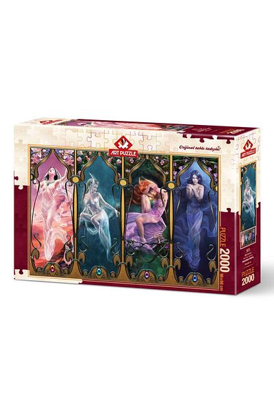 Art Puzzle Four Gems 2000 Piece Puzzle