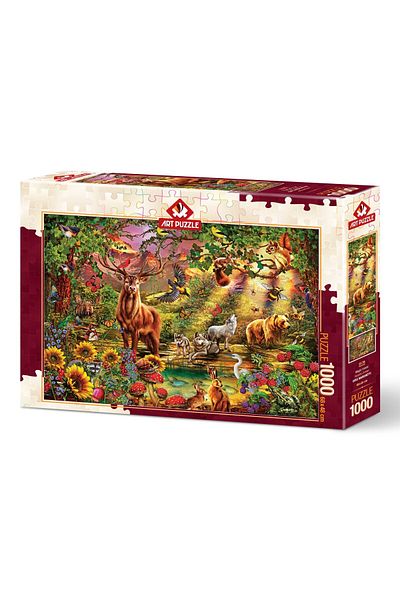Art Puzzle Enchanted Forest 1000 Piece Puzzle