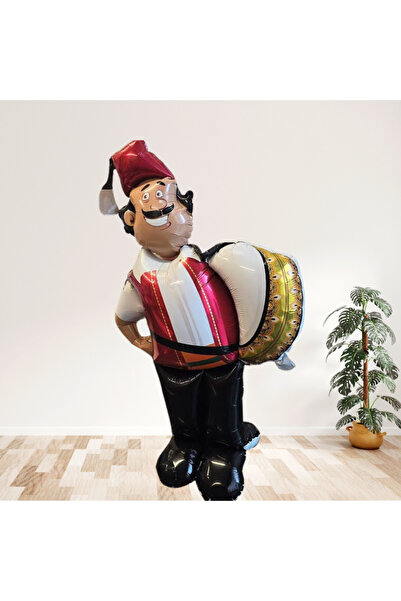 DeBu Tasarım Ayakta Durabilen Ramazan Davulcusu Folyo Balon 118 cm