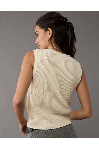 AMERICAN EAGLE AE Button-Up Sweater Vest