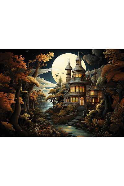 Art Puzzle 2000 Piece Rococo Architecture Puzzle