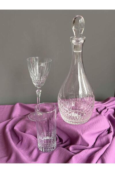 ROSSEV Crystal Water Set 25 Pieces for 12