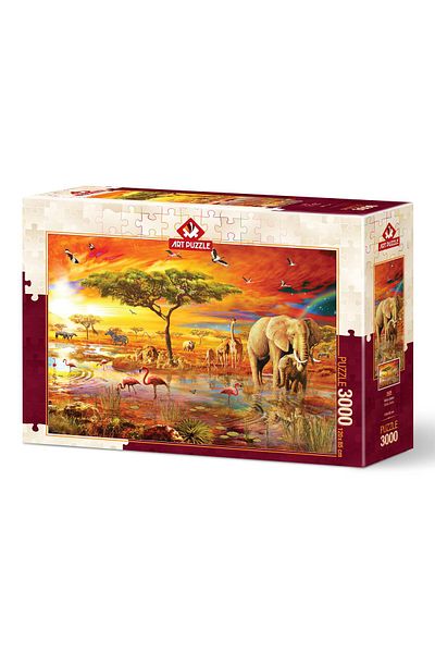 Art Puzzle African Safari - 3000 Piece Puzzle