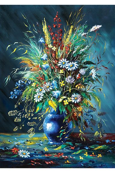 Art Puzzle Wild Flowers 1000 Piece Puzzle