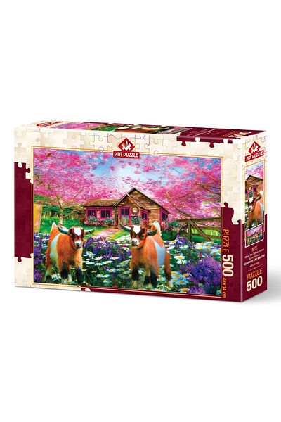 Art Puzzle Spring Wedding 500 Piece Puzzle