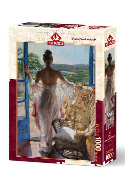 Art Puzzle 1000 Piece Waiting Puzzle