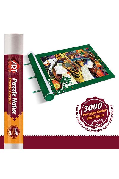Art Puzzle سجادة ألغاز هايدي - قطع مريح