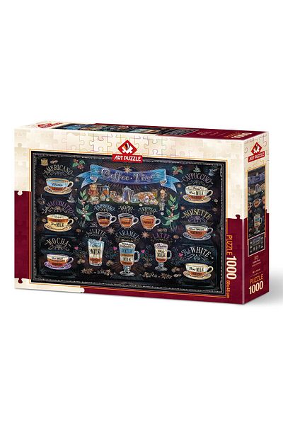 Art Puzzle Coffee Time 1000 Piece Puzzle