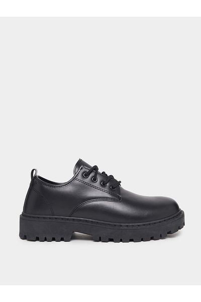 Styli Minimalist Oxford Lace Up Formal Shoes