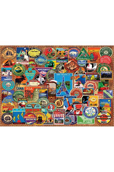 Art Puzzle World Traveler 1500 Piece Puzzle