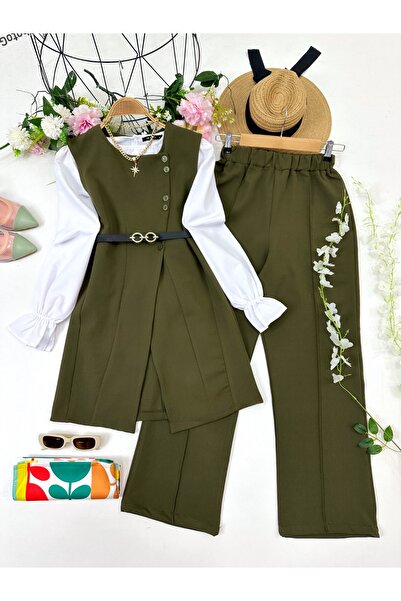 YEDİLALE Zehra Vest Trousers Suit Is a Tight Fit [Excluding Shirt]