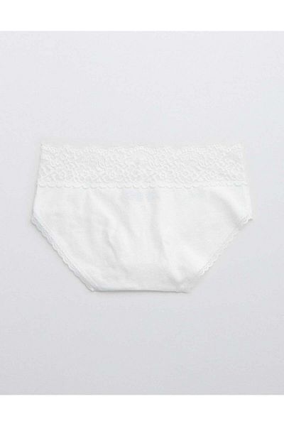 AMERICAN EAGLE Aerie Cotton Eyelash Lace Boybrief Underwear