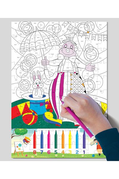 Art Puzzle Art Kids - Solution Paint Interaction