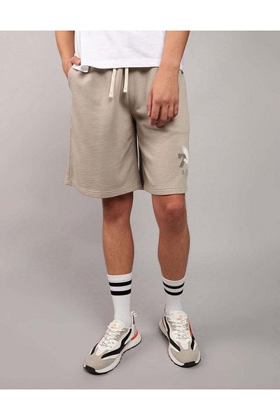 AMERICAN EAGLE Ae Fleece Graphic Sweat Short
