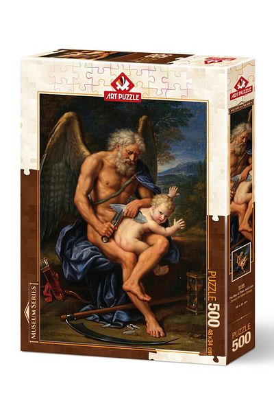 Art Puzzle The War of Time and Love 500 Piece Puzzle