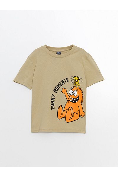 LC Waikiki New Season Crew Neck Boy's T-Shirt - S5Jj46Z4
