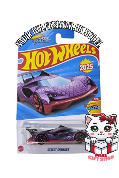HOT WHEELS Street Shreiker pembe araba oyuncak