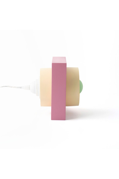 womodesign Pembe Donut Renkli Masa Lambası