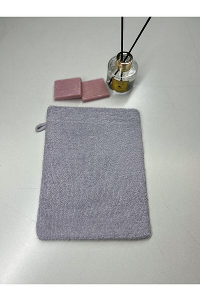 Ender Home Cottonverse Gray Towel Bath Bag – 100% Cotton, 16X21 cm
