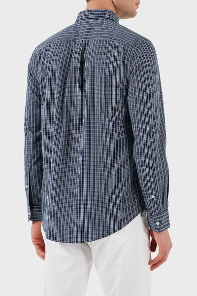 Tommy Hilfiger Reguler Sleep over Liver 100% Cotton Men's Shirt Mw0Mw37552