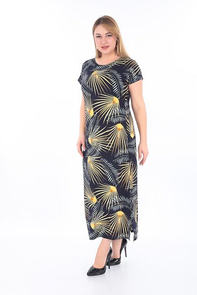 KARAMEŞE Μακρύ φόρεμα Micro Lycra Slit - SHOWCASE 1750