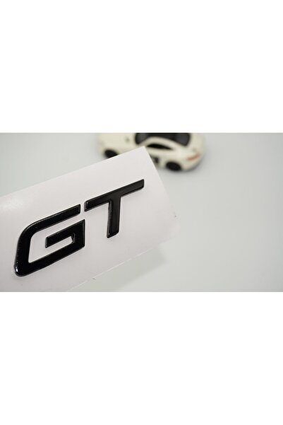 Genel Markalar Peugeot Yeni GT Bagaj 3M 3D Siyah ABS Yazı Logo