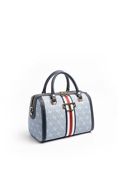 Silver Polo Silver & Polo Blue - Laci Sp1091 Women's Handbag