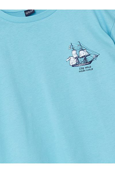 LC Waikiki Tricou pentru băiat cu gât crew New Season - S5J120Z4