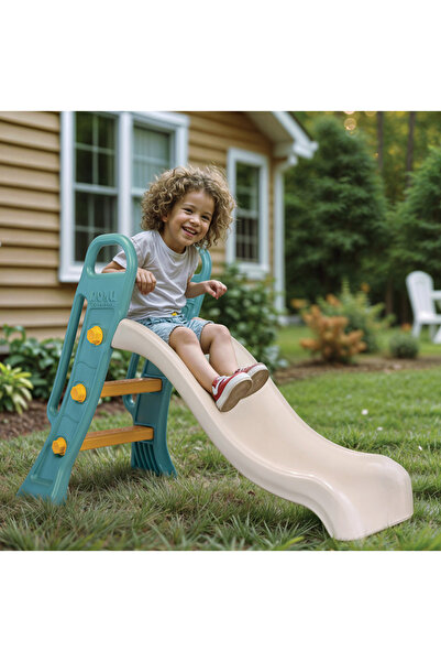 babydoor 2628 Merdivenli  Küçük Kaydırak