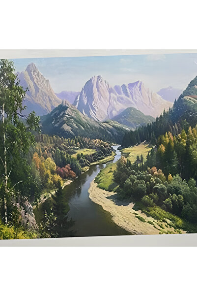 EleganTShoP 5D Yapışan Boncuk Goblen Mozaik Tablo Pano 40 x 50 cm 76497