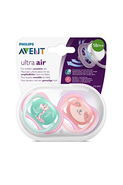 Philips Avent Ultra Air Nighttime Kız Emzik 18 Ay Scf349/12