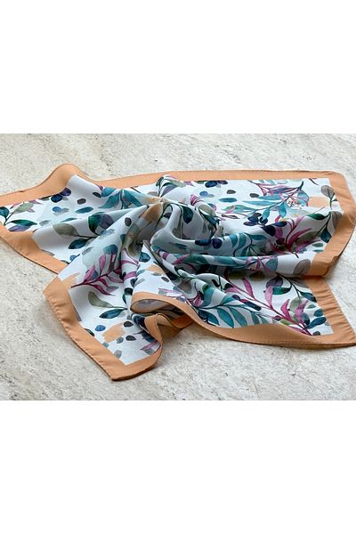 Store Minimalist Spring Pattern Elegant Bandana Scarf