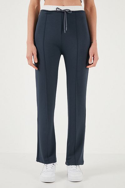 Lela Ψηλόμεσο Φαρδύ Πόδι Φαρδύ Παντελόνι Slim Fit - ΦΟΥΤΕΡ 5866078