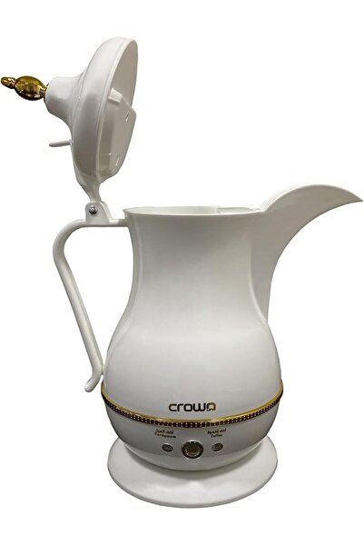 CROWNLINE TD 253 Coffee Maker, 220-240V, 50-60Hz, 850-1000W, Marble Finish, White – 1-Year Warranty