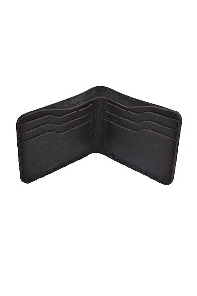 Deri Expres Vintage Black Men's Classic Natural Leather Wallet