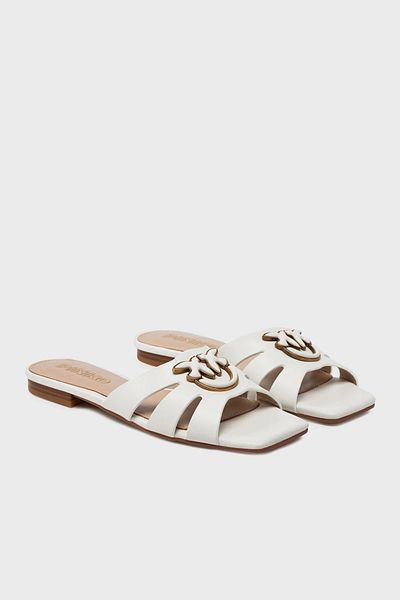 PİNKO Pinko Logo Window Slippers Slippers Sd0313 P003 Z12
