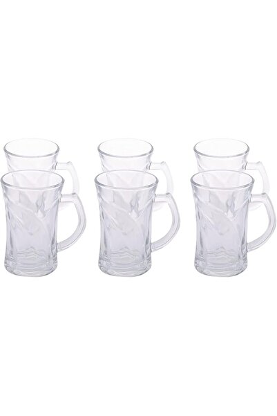 AKDC Celebrity Glass Tumbler 6Pcs TransparentM017