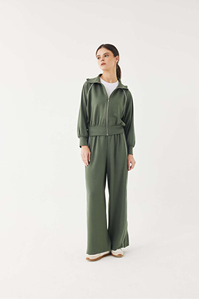 MAHOPE Modal İçeren Biyeli Flare Eşofman