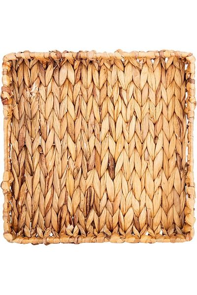 AKDC Rattan Tray M 30Cm X 30Cm X 5Cm Honey Brown