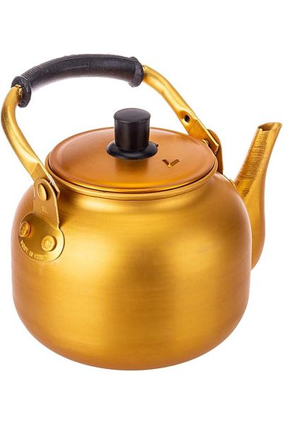 AKDC Alu Kettle 1.5L 14Cm X 14Cm X 11Cm Golden Colour