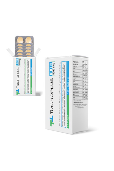 Trichoplus Food Supplement Containing Biotin And Multivitamin Against Hair Loss