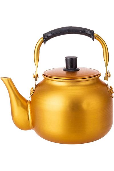 AKDC Alu Kettle 1.5L 14Cm X 14Cm X 11Cm Golden Colour