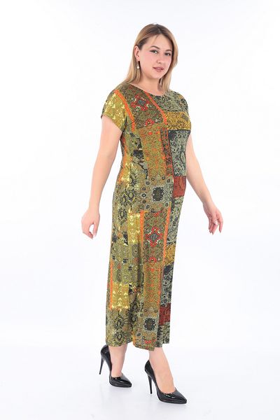KARAMEŞE Showcase Women's Micro Lycra Long Dress