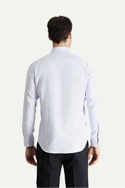 Kiğılı Βαμβακερό πουκάμισο με μακρυμάνικο λεπτή εφαρμογή χωρίς σιδερένιο σχέδιο