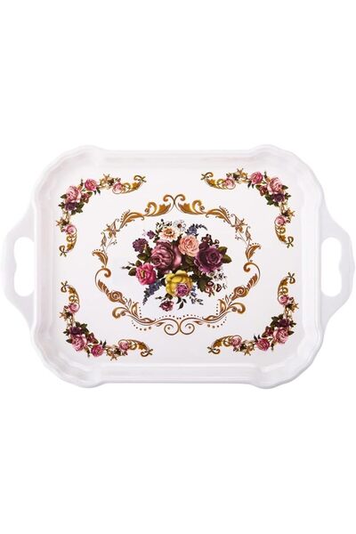 AKDC M/Mine Tray B 30Cm X 45Cm X 2Cm White