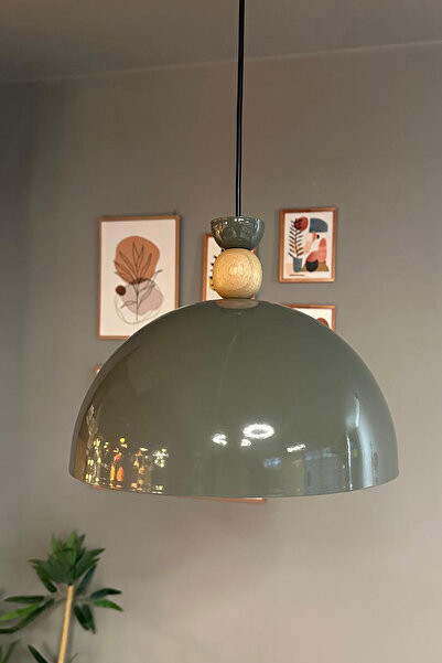 Bamyum Yimpi Antrasit Avize Tekli Sarkıt Salon Kuaför Cafe Dekoratif Aydınlatma Pastane