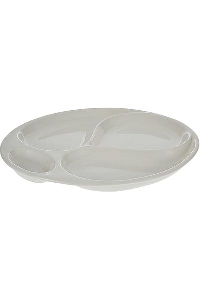 Symphony 4 DIVISION PLATE ROUND 28 x 24 x 2.5cm